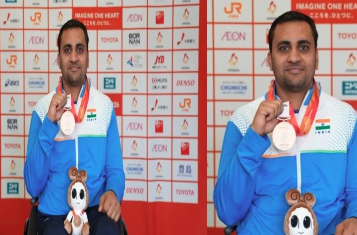एशियाई पैरा गेम्स में आयुष वर्मा का कमाल, शॉटपुट में जीता गोल्ड मेडल