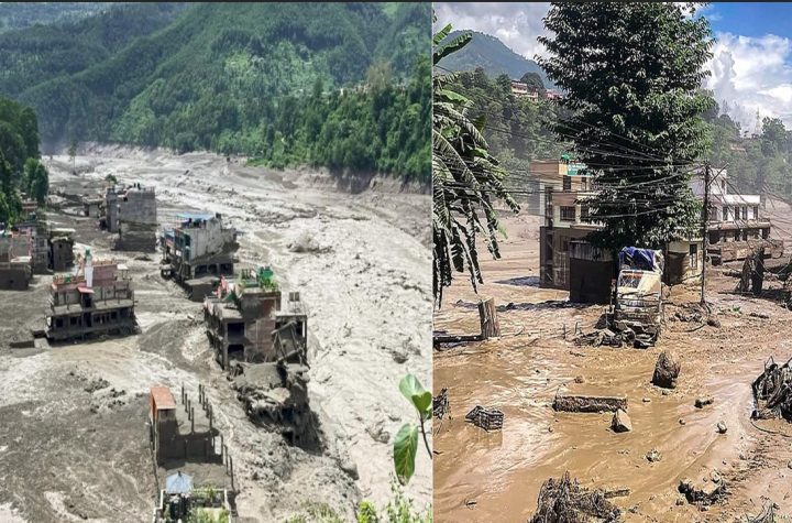 नेपाल में बाढ़ और भूस्खलन से मची तबाही, 45 घर जमींदोज, पांच लोग लापता, 95 का रेस्क्यू